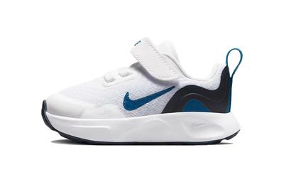 Wearallday Slip Resistant Cushioning Abrasion Resistant Low Top Running Shoes Blue White Infant And Toddler CJ3818-106