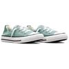 Converse Chuck Taylor All Star comfortable, durable, lightweight, low-top canvas shoes for women in green and white
