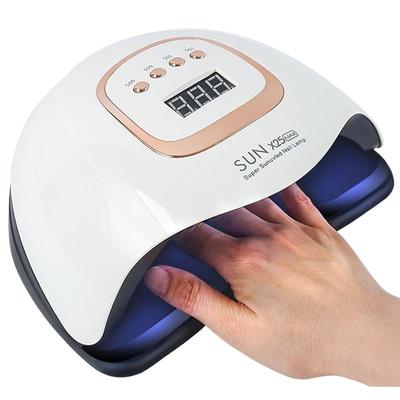 Lámpara UV Inteligente para Uñas de 380W: Luz Doble de Alta Potencia y Secado Rápido para Salones de Uñas
