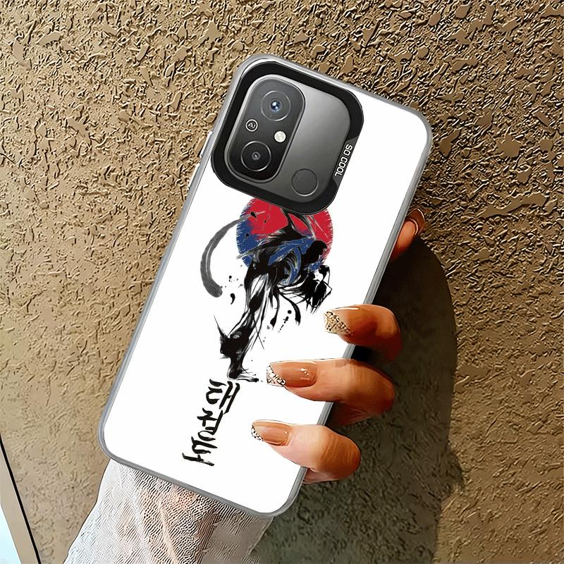 Taekwondo Kungfu Desgin Shockproof Phone Case for Xiaomi Poco X7 X6 X5 X3 Pro F7 Ultra M8 Redmi 15C 15 14C 13C 12C 10C 13 12 10
