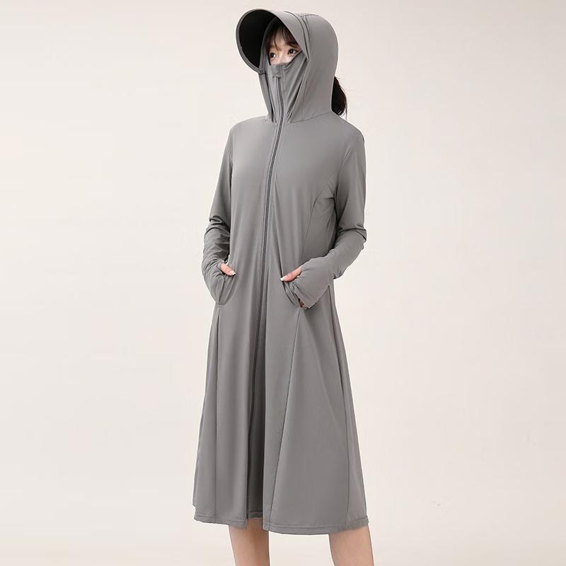 

XIN SHENG XIANG Женская маска для лица с капюшоном из ледяного шелка с защитой от УФ-лучей