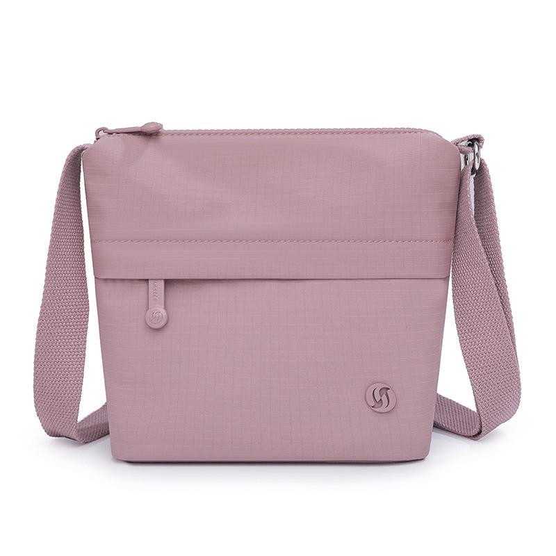 Summer New Lemon Cloth Bag Casual Light Messenger Bag Women's Sports Fashion Commuter Shoulder Bag