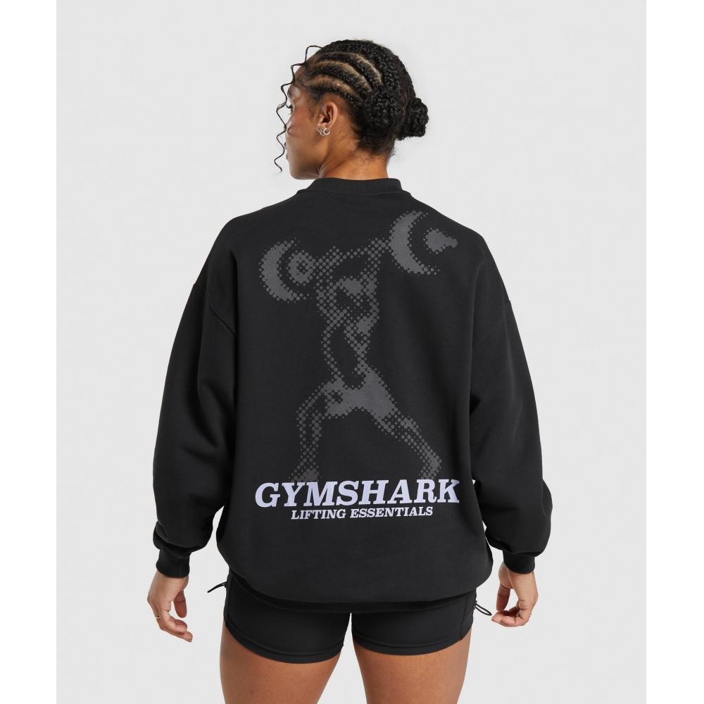 

GYMSHARK Lifting Essential Свитер Черный B2B8H BB2J