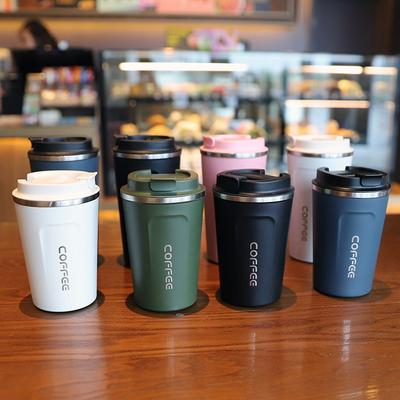 510 ML Stainless Steel Vacuum Coffee Cup Office Mug Creative Outdoor Leisure Car Cup
