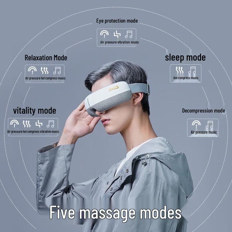 SKG Airbag Visual Hot Compress Eye Massager