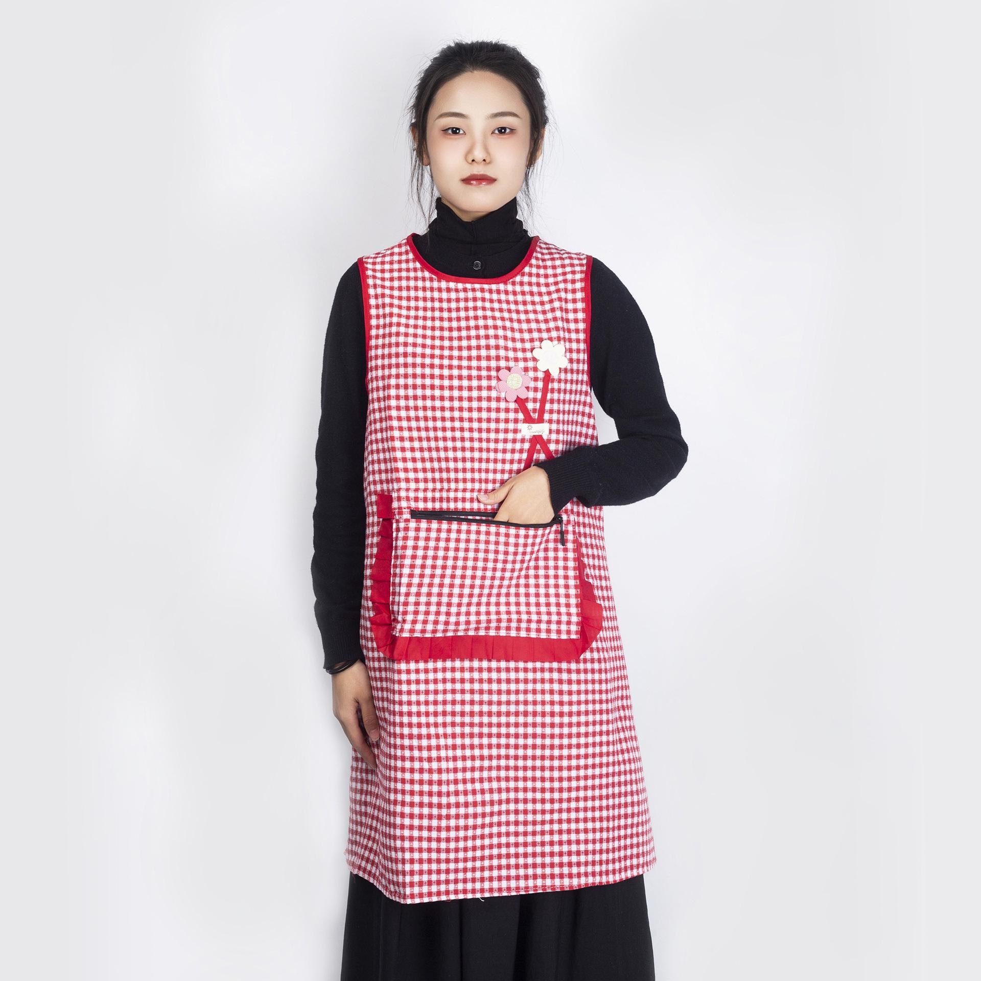 

Breathable Work Apron: Fashionable, Pure Cotton, Stain & Wear Resistant
