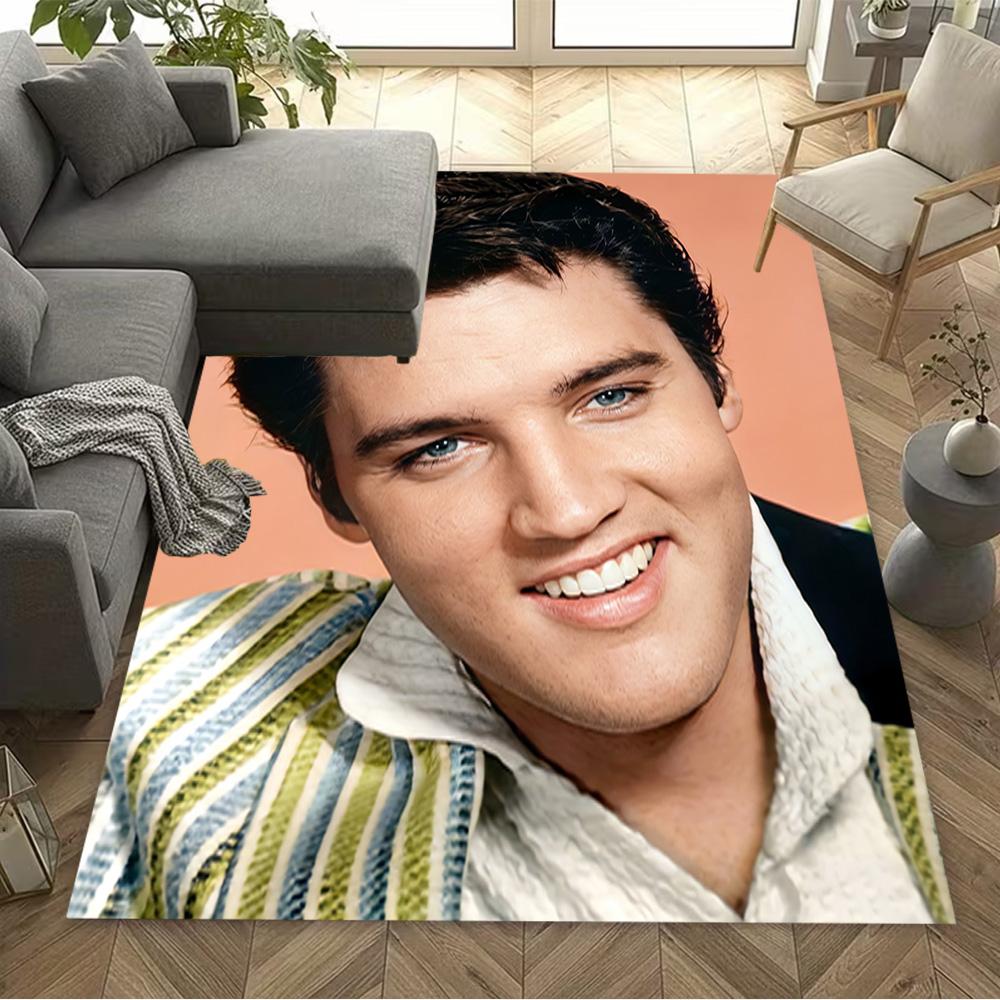 Elvis Presley Performance Carpet Perfect for Kitchen Bedrooms Hallway Living Rooms Antislip Carpet Office home decor