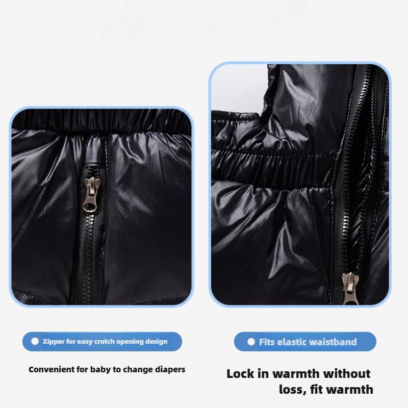 Baby Down Jacket Suit 1-5 Years Old Boys and Girls Winter Clothes Baby Toddler Thickened Coat
