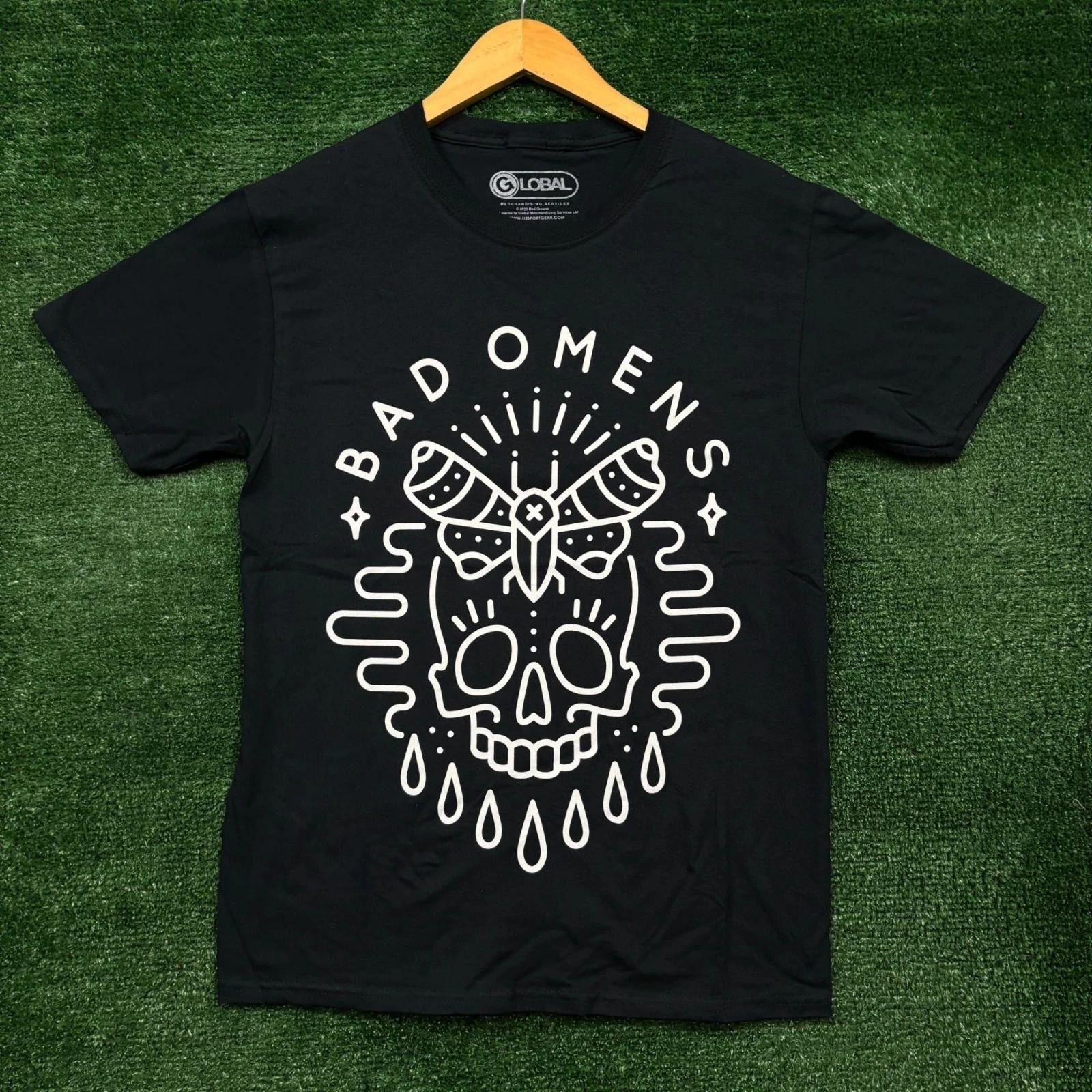 

Bad Omens Night Moth Heavy Metal Band T-shirt Size Small S