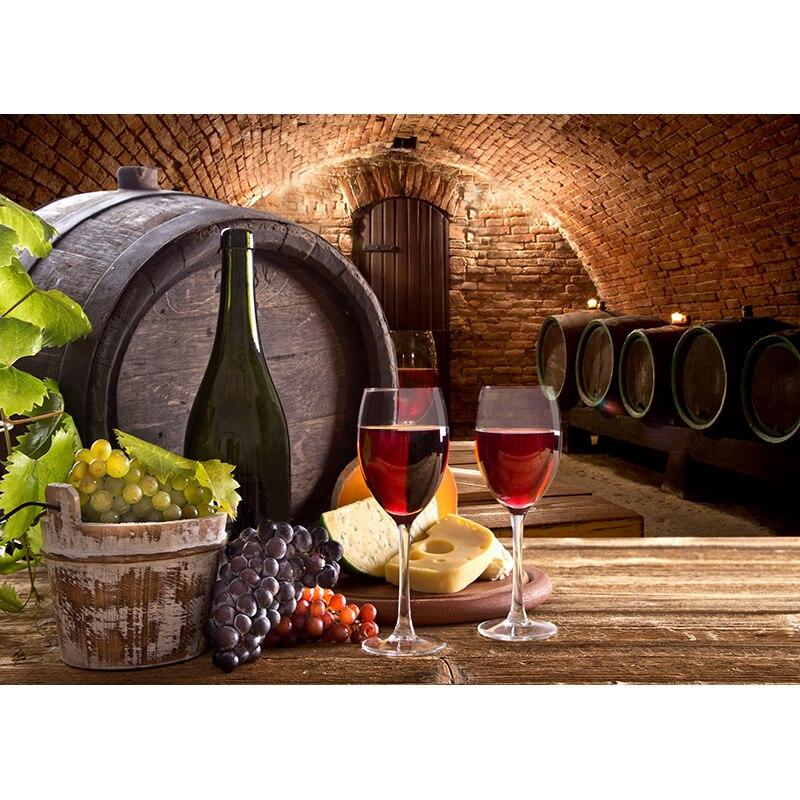 

Новый 5D DIY Алмазная вышивка красное вино вышивка крестиком винный погреб алмазная живопись полная круглая дрель мозаика домашний декор подарок Full Round 20x30CM