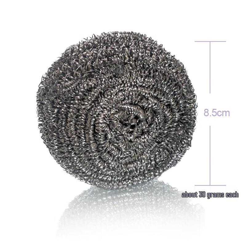 Miaojie Large Steel Wool Scrubber Set