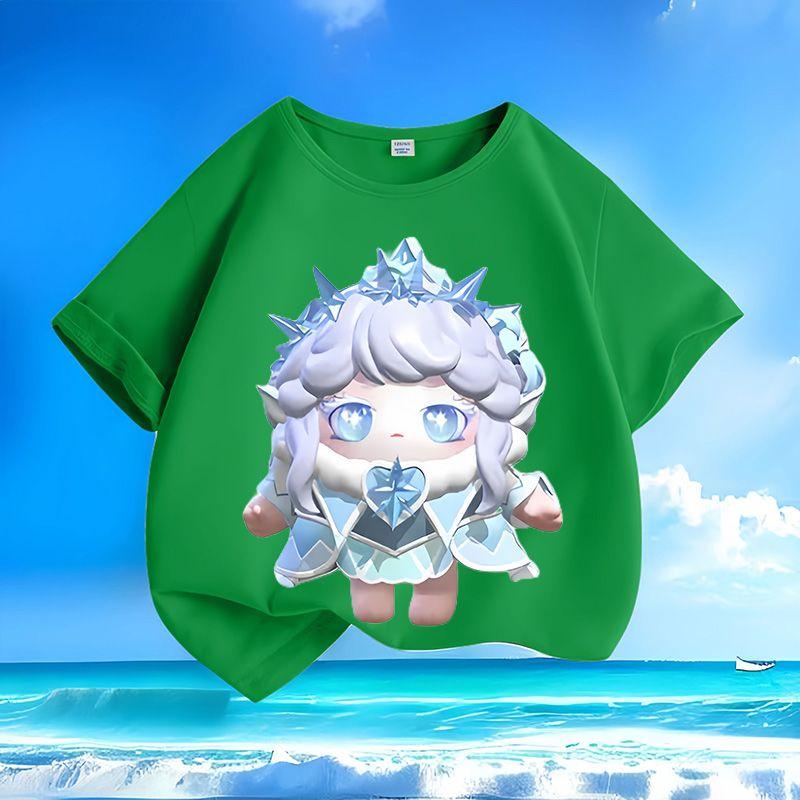 Children's Egg Doll Party Top, Summer Loose Top for Boys and Girls