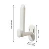 Coat Hook For Wall Telescopic Wall Coat Hook Drape Holdback Window Drape Holder Adhesive No-Drill Storage Hanger For Dorm Rental