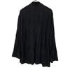 S'YTE 22 Years Black Wrinkles Processing Wrinkled Stand Color Over Cardigan UQ-T06-009 tops 3 blackUsed