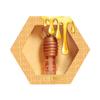 Brazilian Honey Lip Oil with Keychain - Plumping, Moisturizing, and Nourishing Lip Glaze for Women