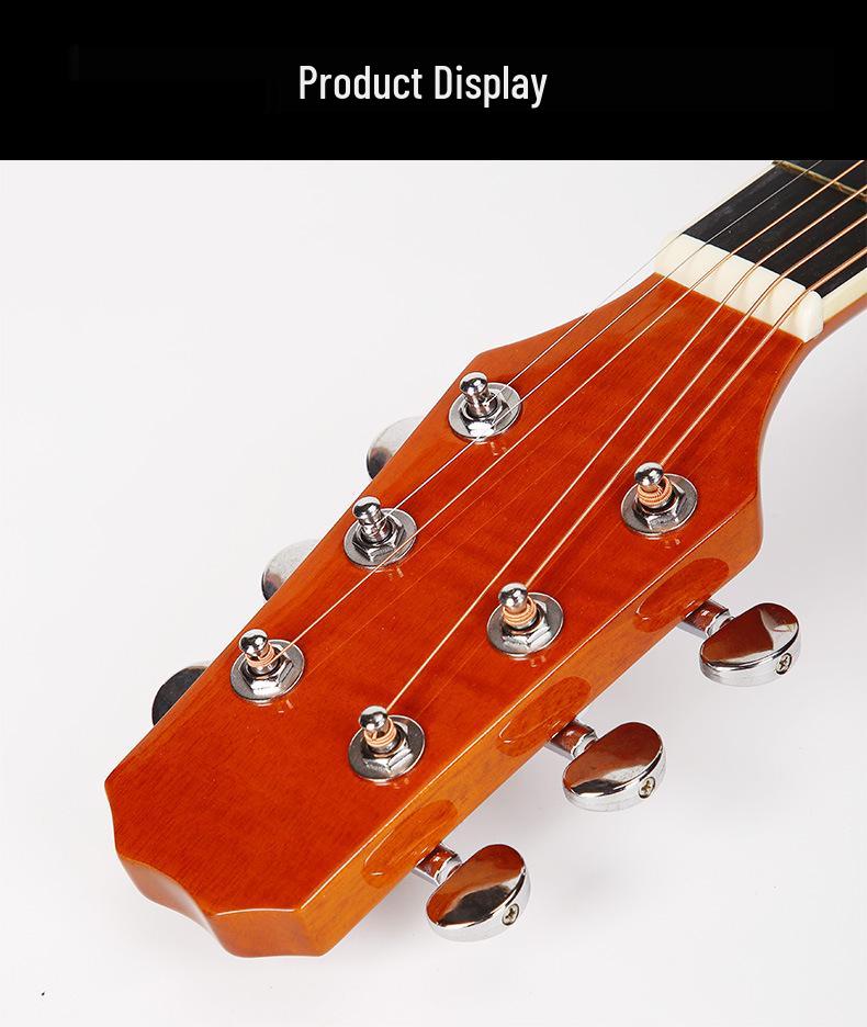 36/40/41 Zoll Anfänger Folk Akustikgitarre - Einsteiger Unisex Übungsinstrument