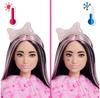 Păpușă Barbie Cutie Reveal Seria Fundițe Dulci – Oiuța Roz JJP66