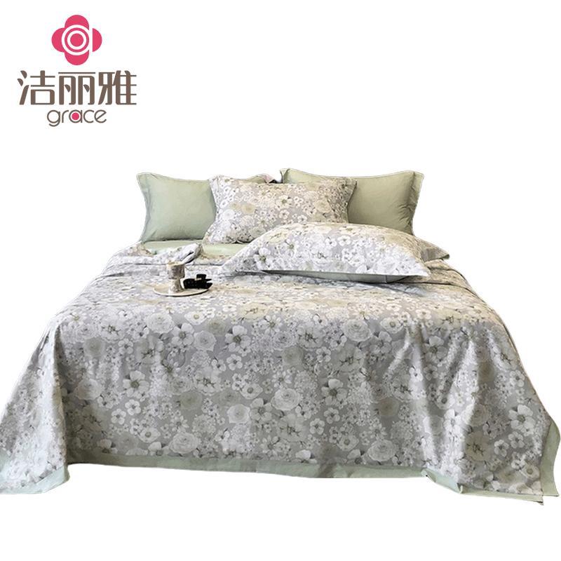 

Jieliya Chiffon Printed Summer Quilt