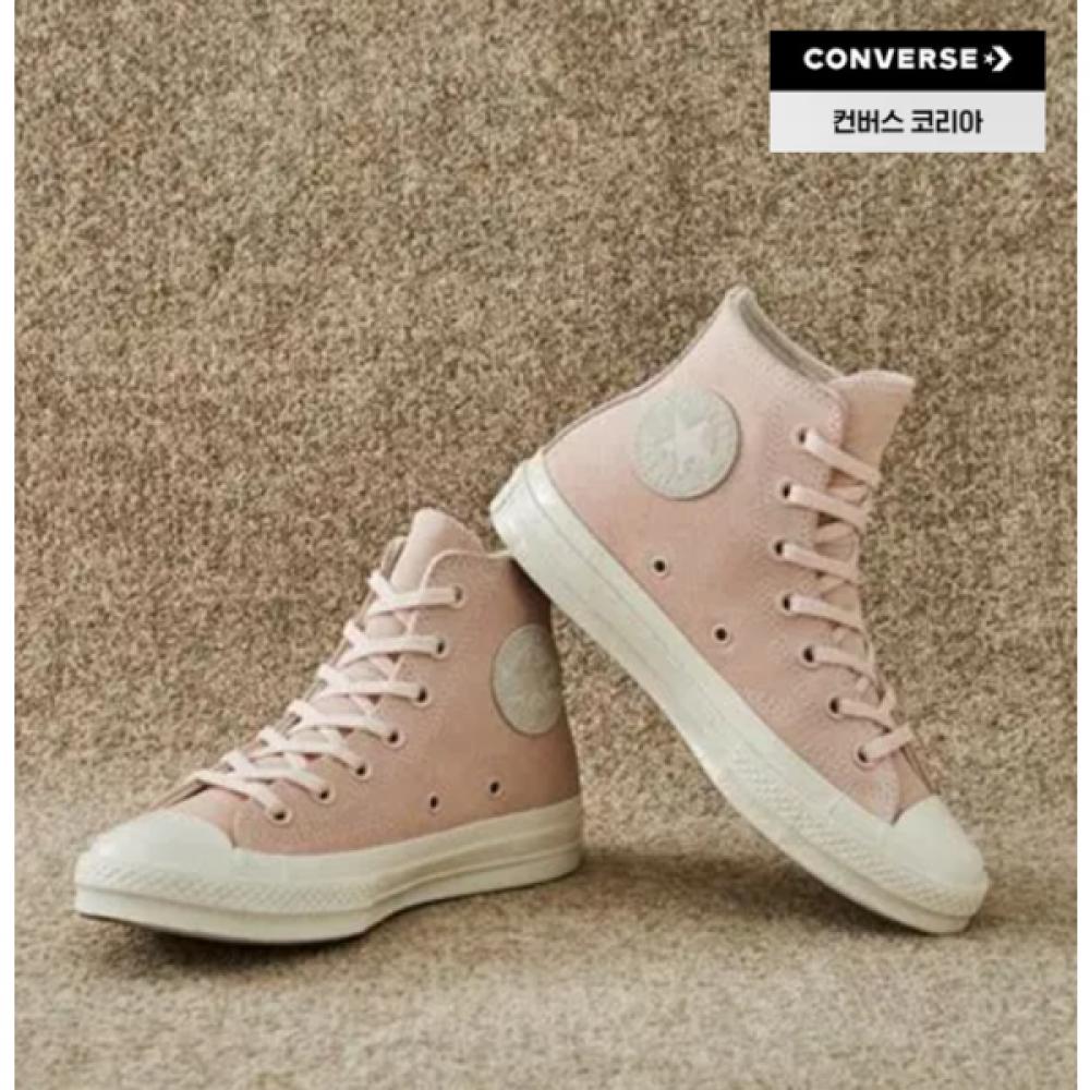 ConverSe Women S High Pink Fleece Suede Chuck 70 tenniS ShoeS Board ShoeS 250