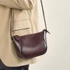 The First Layer of Cowhide Bag, Messenger Bag, Women's Versatile New Leather Women's Bag, High-end Sense Retro Simple Shoulder Bag