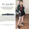 Simple Fashionforward Womens Pin Buckle Waist Belt Comfortable Fit For Trendy Casual Looks