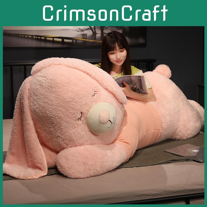 Lying Plush Rabbit Toy Cartoon Animal Stuffed Doll Decoration Kids Cute Gift