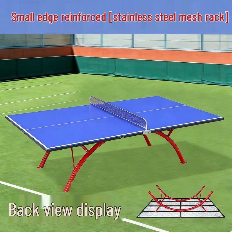 2026 Professional Outdoor Table Tennis Table - Moisture & Rust-Proof, Standard Thickened Design