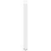 Vidaxl Nogi Do Stolika Kawowego, 2 Szt., Białe, 60X(90-91) Cm, Stal