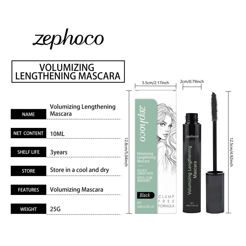 New Eyelashes Lengthening Mascara Waterproof Long Lasting Lash Black Eyelashes Extension Make Up 4D Mascara Black