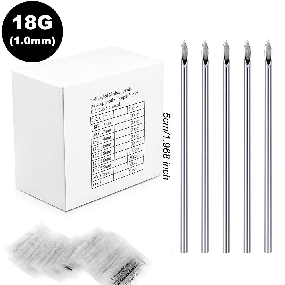 Sterile Disposable Tattoo and Piercing Needle Kit