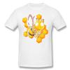 Cotton Cute Bee Design Shirt Men  Cotton Short Summer Sleeve TShirt Cute Wholesome Bee Funny Humor Animal Casual Loose T-Shirt