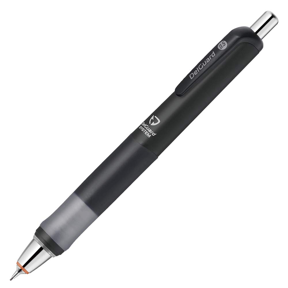 Механический карандаш Zebra DelGuard Type GR, 0,5 мм, черный, P-MA93-BK
