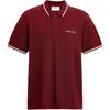 Classic Logo Trim Cotton Polo Shirt Men Tops CBW44-WTG