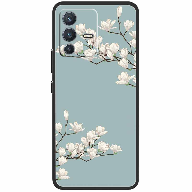 Case For Vivo V23 5G Cover V23 Pro Silicone Soft Protective Back Cases for Vivo V 23 5G Case V2130 V2132 V23Pro TPU Bumper Bag