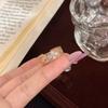 Douyin Live Court Wind Gypsy Star River Ring Female Irregular Ins Wind Ring Finger Ring Opening