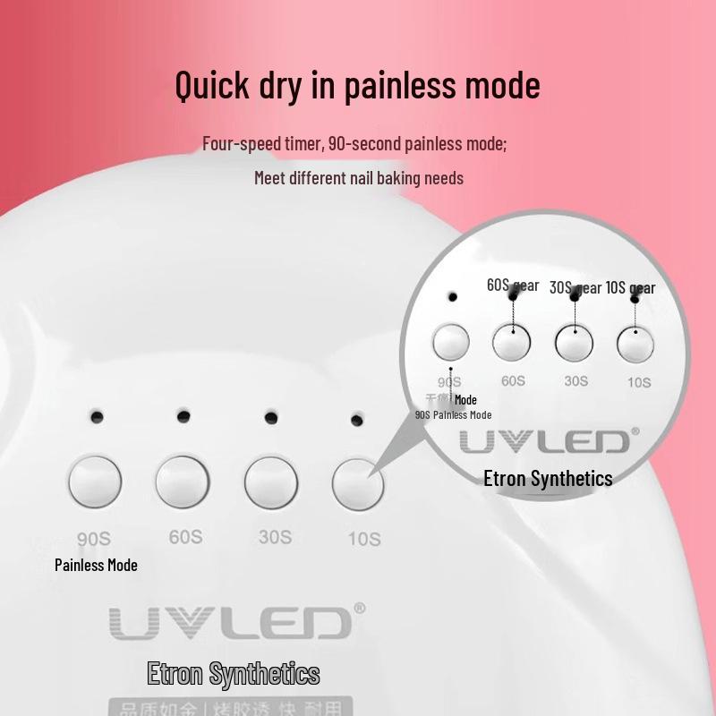 Yuchuang Sunone 48W UV/LED Nail Lamp for Gel Polish, High Power Salon Exclusive.