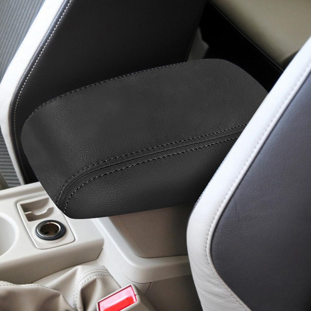 Premium Breathable Ultra-fiber Leather Car Armrest Cover for Ford Focus 2012-Skin-Friendly Fabric & Quick Installation
