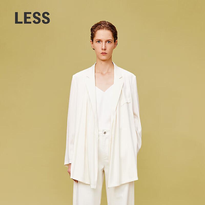 LESS 2024 Summer Tie-Waist Casual Blazer