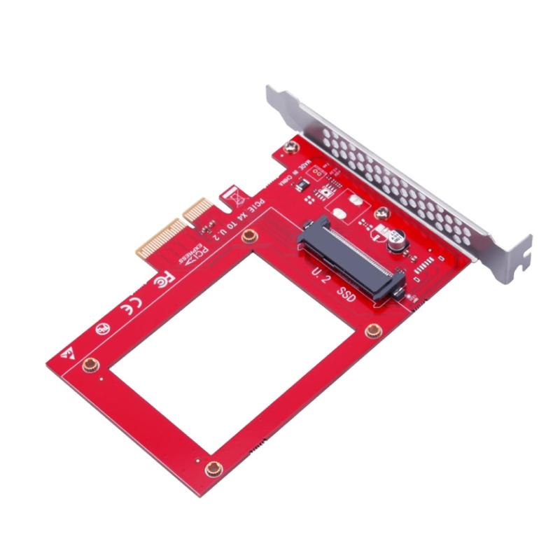 U.2 To PCIE 4 Pansion Card PCIe 4 To .2  Card SF8639 PCI for Press GEN3 4 Computer Hard Drive SSD Converter