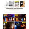 LED-Lampen-Kit 001 für Bambu Lab H2D/X1/P1P/A1 Mehrfarbig Fernbedienung RGB, für Anycubic Makeronline 3D-Drucker Licht DIY-Hardware Modellteile USB