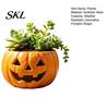 Weatherproof Resin Pot for Flowers Halloween Pumpkin Planter, Jack-O-Lantern Flower Pot, Decorative Autumn Gift Plant Lovers Succulents Fall