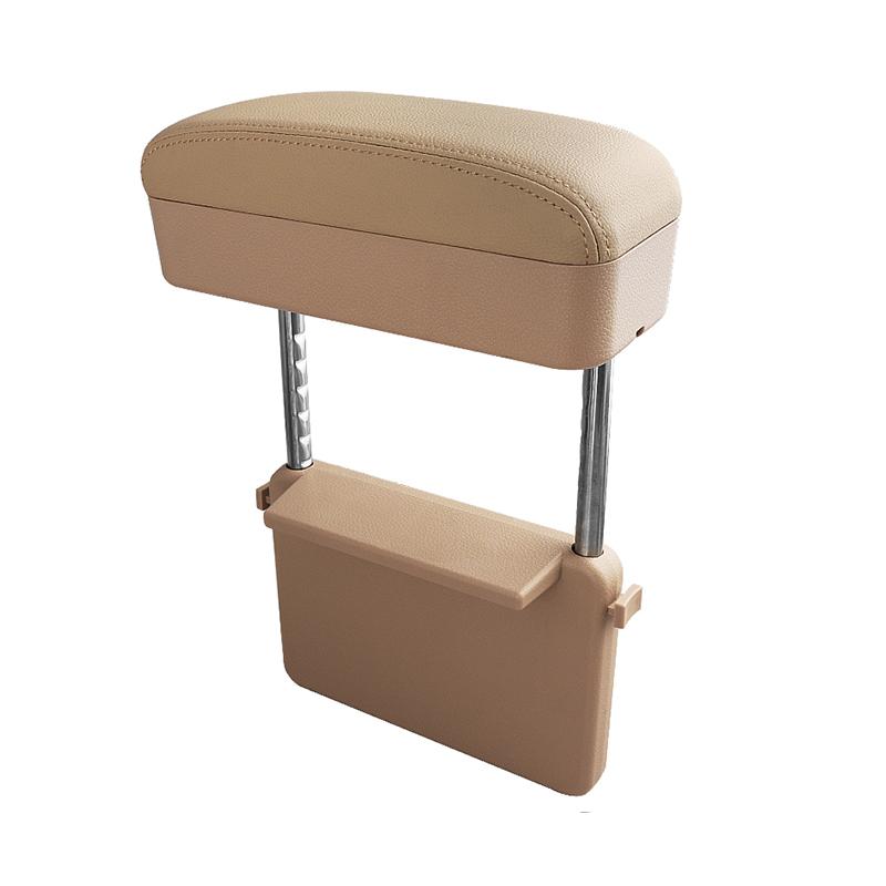 Universal Car Armrest Organizer with Liftable Storage Box Center Console Gap Holder Tray for Vehicle Interior Organization