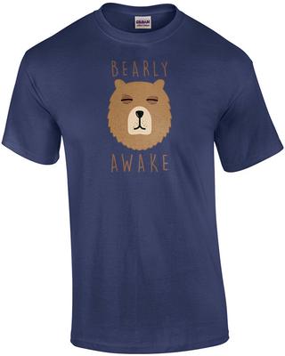 Kaum wach - Wortspiel T-Shirt