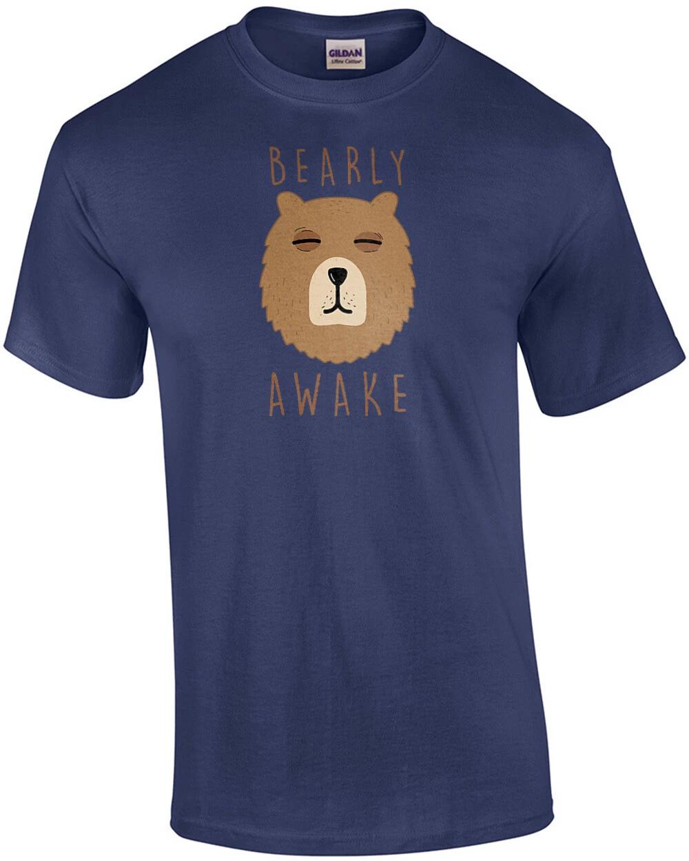 Bearly Awake - pun t-shirt 4XL