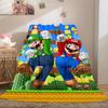 Classic Pixel Games Soft Flannel Blanket Lightweight Cozy Microfiber Blanket for Couch Bed LXR93