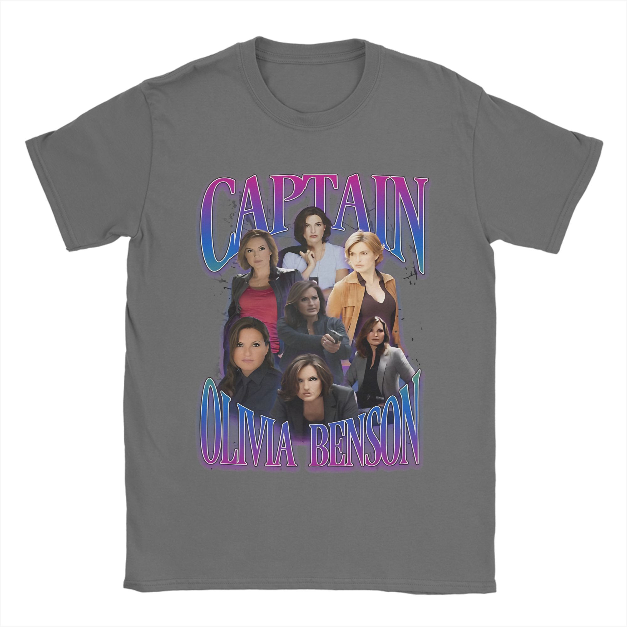 

Oliviaed Benson Law And Order New Arrival T Shirt Men Women Pure Cotton Tee Shirt Clothing 4XL