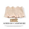 Pure Cashmere Knit Neck Warmer: Versatile High Collar Autumn/Winter Scarf