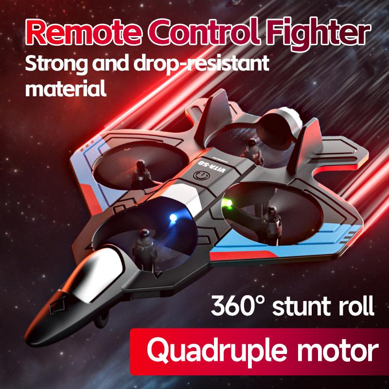 4D RC Children Remote Control Foam Aircraft Fighter Model Parent-child Outdoor Glider Boy Toy Birthday Gift