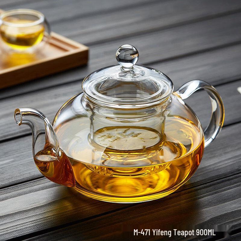 ZISIZ High-Temperature Resistant Glass Teapot