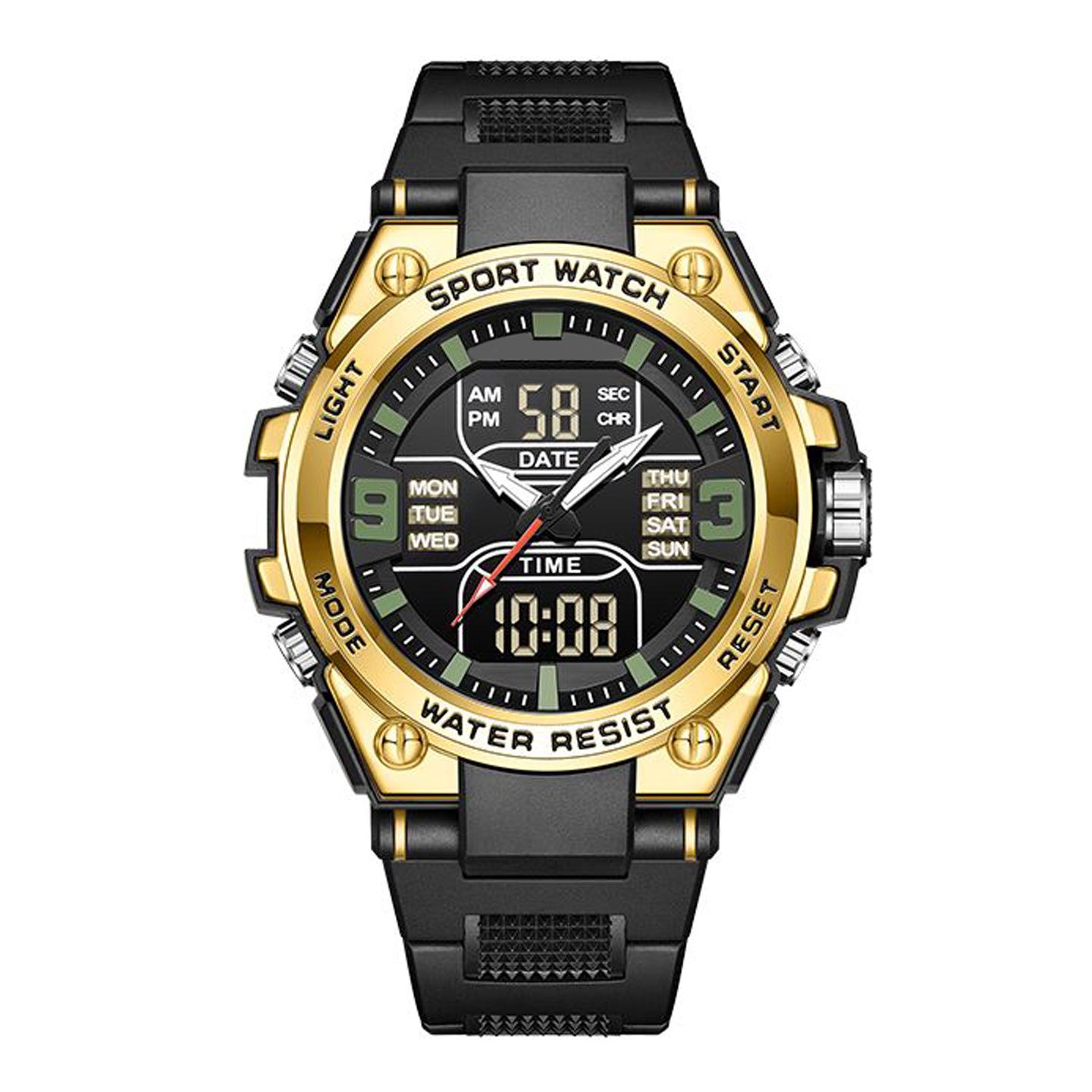 Watch Multifunctional Sports Handsome Multifunctional Electronic Watch Student Watch